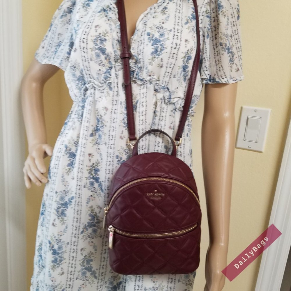 CHERRYWOOD MINI CONVERTIBLE BACKPACK KATE SPADE - Picture 16 of 16